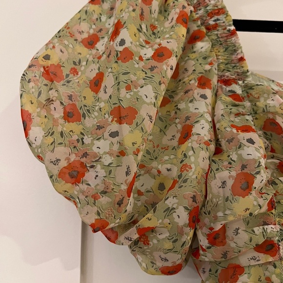 ASTR the label Women's Ruched Mini Party Dress, Light Green Size Small - Picture 8 of 11